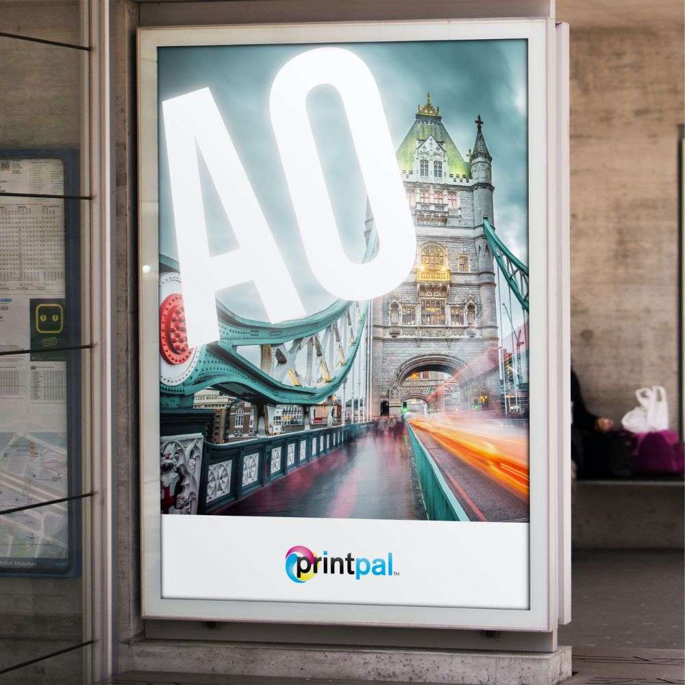 Same Day A0 Poster Printing in London
