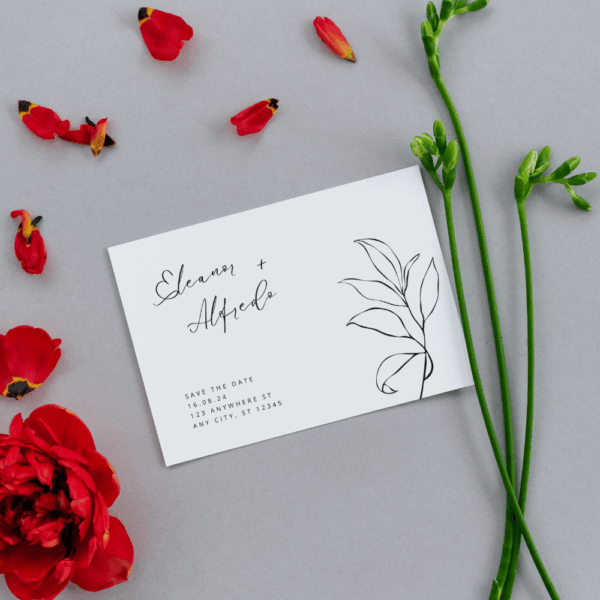 Save the date cards A6