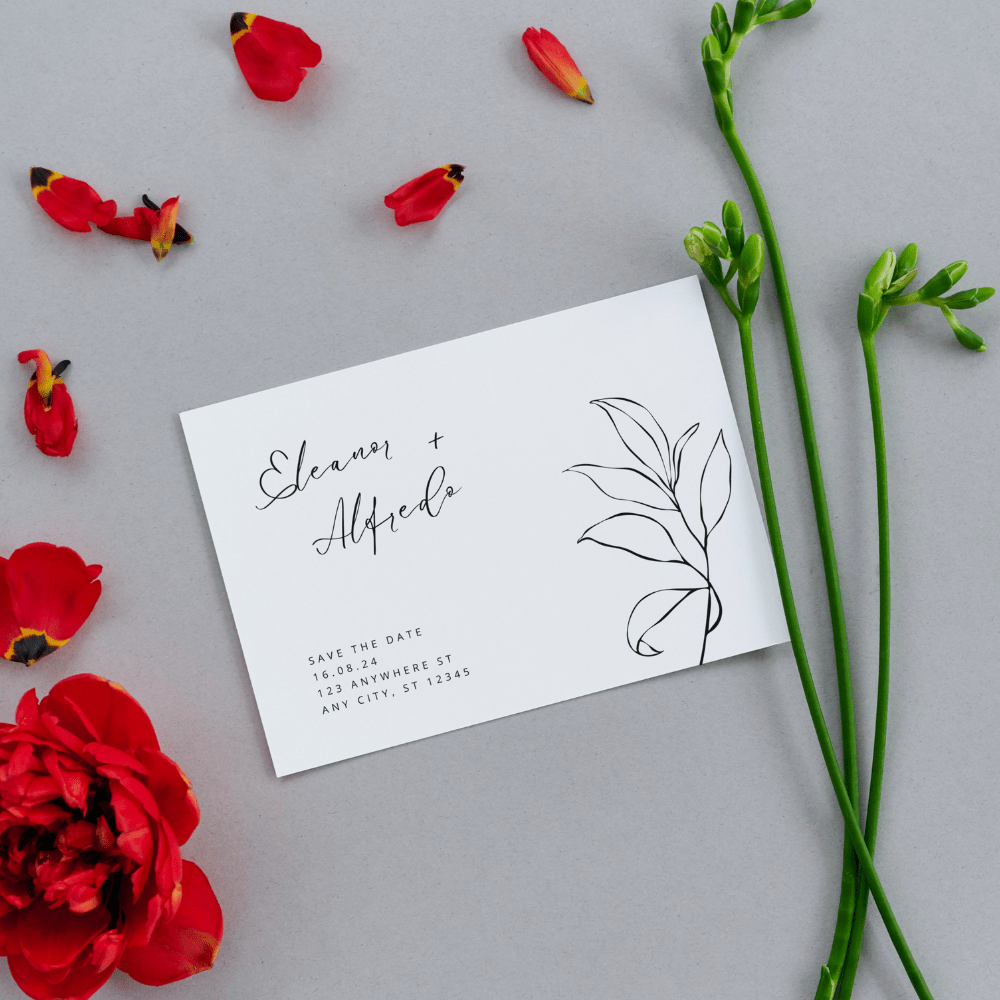 Save the date cards A6