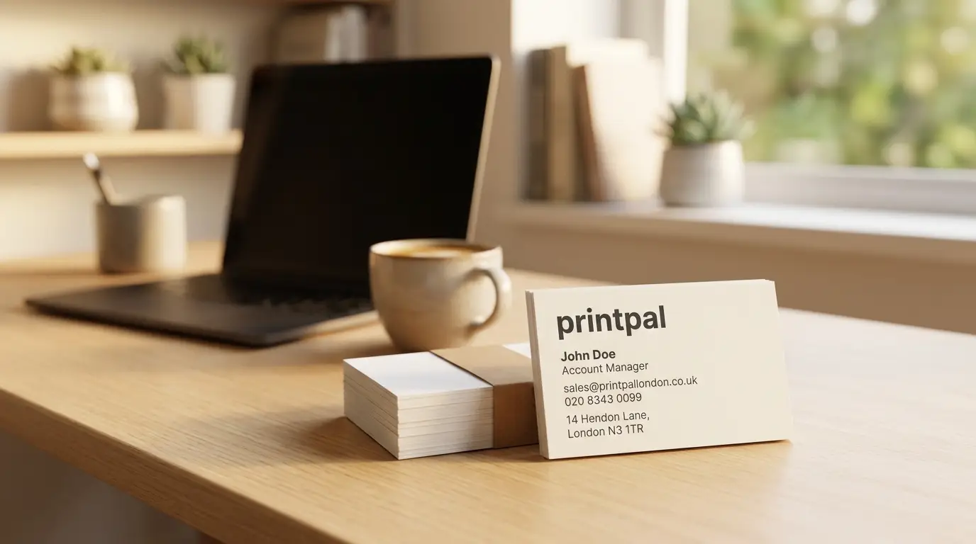 100 business cards for a new small business